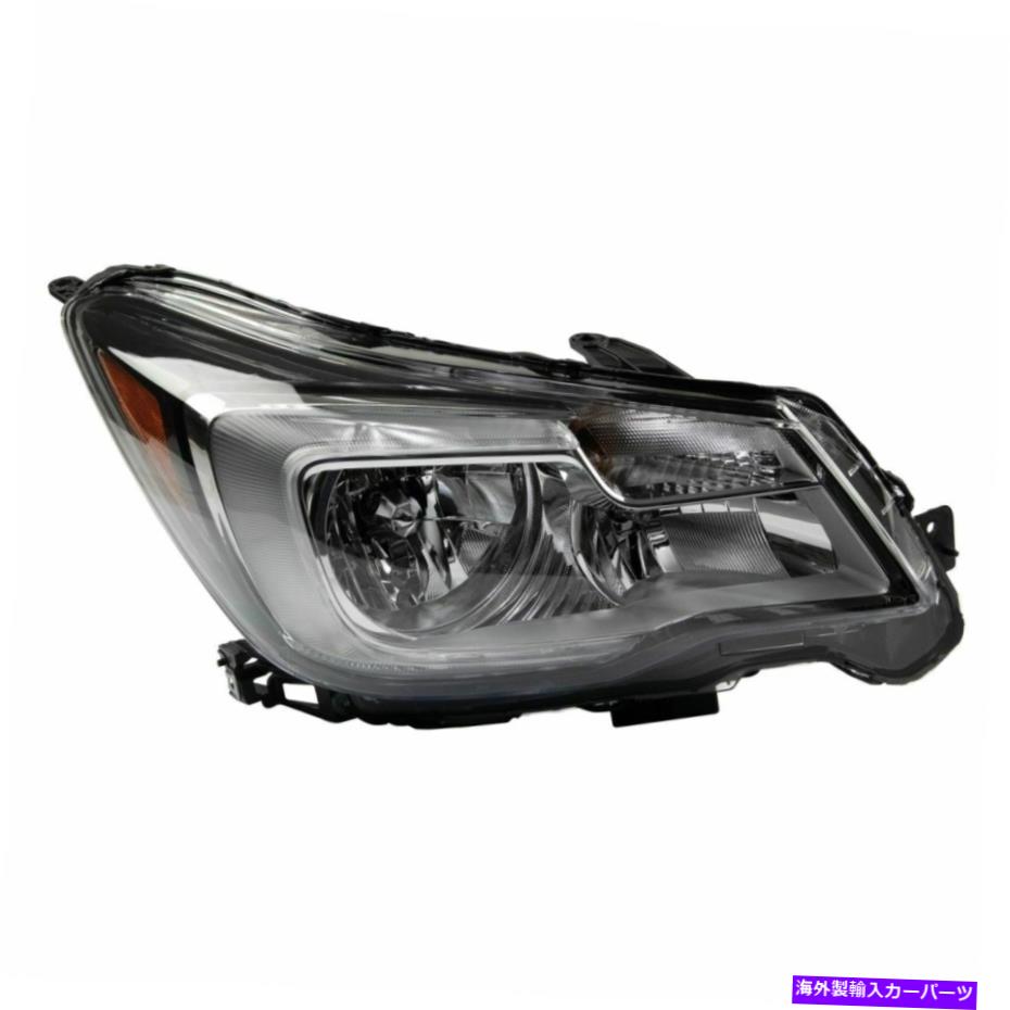 USヘッドライト ハロゲンヘッドライトランプアセンブリRH支援側は17-18スバルフォレスター Halogen Headlight Lamp Assembly RH Passenger Side for 17-18 Subaru Forester【並行輸入品】｜Us Custom Parts Shop USDM