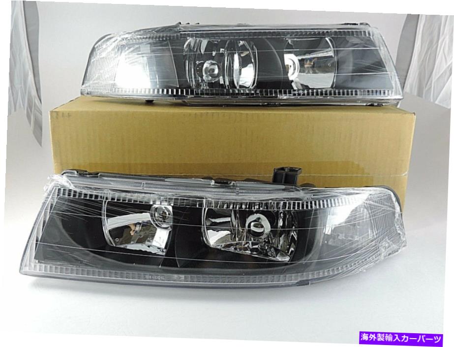 USヘッドライト 三菱ランサー/ Evolution Evo V VI 5 6 Black Headlight 1998 1999 2000 2000 Mitsubishi Lancer / Evolution Evo V VI 5 6 Black HeadLight 1998 1999 2000 2001【並行輸入品】