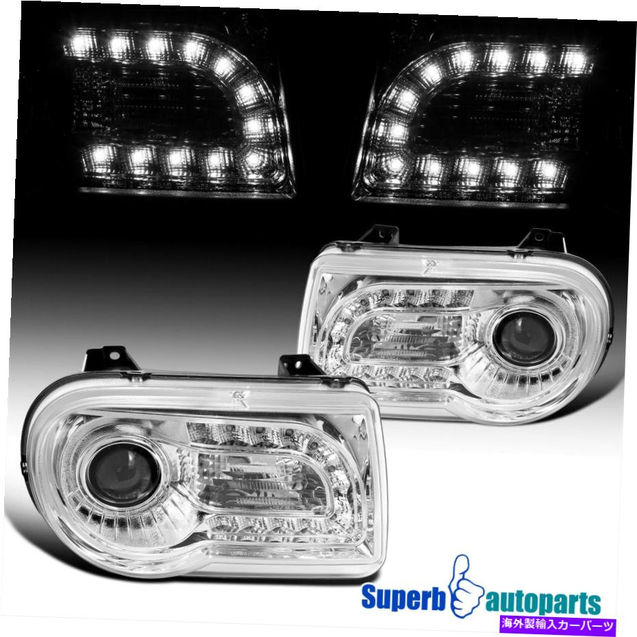 USヘッドライト 2005-2010 Chrysler 300Cプロジェクターヘッドライトヘッドランプ For 2005-2010 Chrysler 300C Projector Headlights Head Lamps【並行輸入品】 52,016円