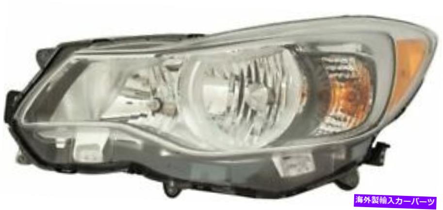 USヘッドライト Crosstrek 2016 2017 Headlightハロゲンのためのフィット84001FJ550 FITS FOR CROSSTREK 2016 2017 HEADLIGHT HALOGEN LEFT DRIVER 84001FJ550【並行輸入品】