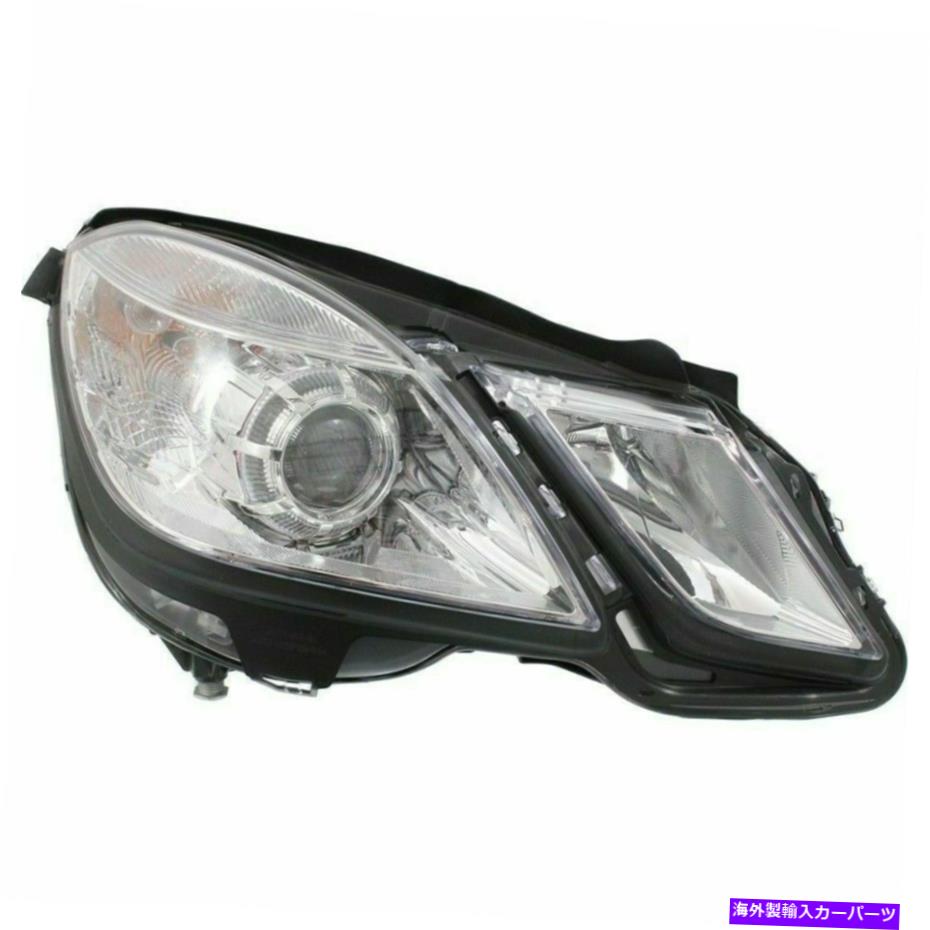 USヘッドライト 右RHヘッドランプアセンブリSDN / WGNハロゲンフィット2010 2011メルセデスベンツEクラス Right RH Headlamp Assembly SDN/WGN Halogen fits 2010 2011 Mercedes Benz E Class【並行輸入品】