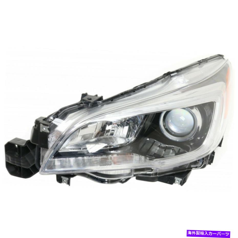 USヘッドライト SU2502149 2015-2017スバルレガシアウトバックドライバーヘッドライトブラックドット SU2502149 Fits 2015-2017 Subaru Legacy Outback Driver Headlight Black DOT【並行輸入品】