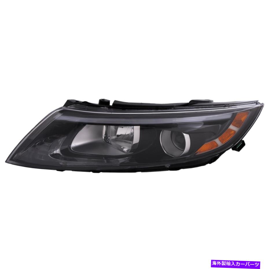 USヘッドライト Headlight Halogen W / O LEDポジションドライバ左NSFは2014-2015 Kia Optima US Headlight Halogen w/o LED Position Driver Left NSF For 2014-2015 KIA Optima US【並行輸入品】