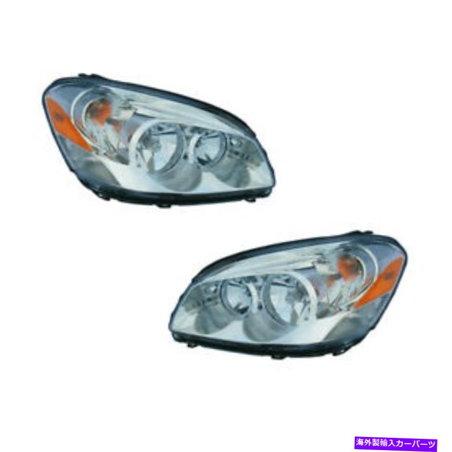 USヘッドライト ヘッドライトフロントランプペア06-11ビュイックルツェルン左右 Headlights Front Lamps Pair Set for 06-11 Buick Lucerne Left & Right【並行輸入品】