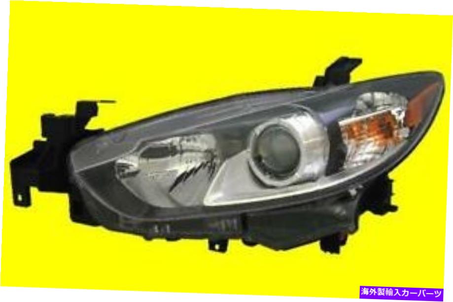 USヘッドライト Mazda 6 2014-2020 |のための左ハロゲンヘッドライトGMP2510L0 MA2518160 Left HALOGEN HEAD LIGHT for MAZDA 6 2014-2020 | GMP2510L0 MA2518160【並行輸入品】
