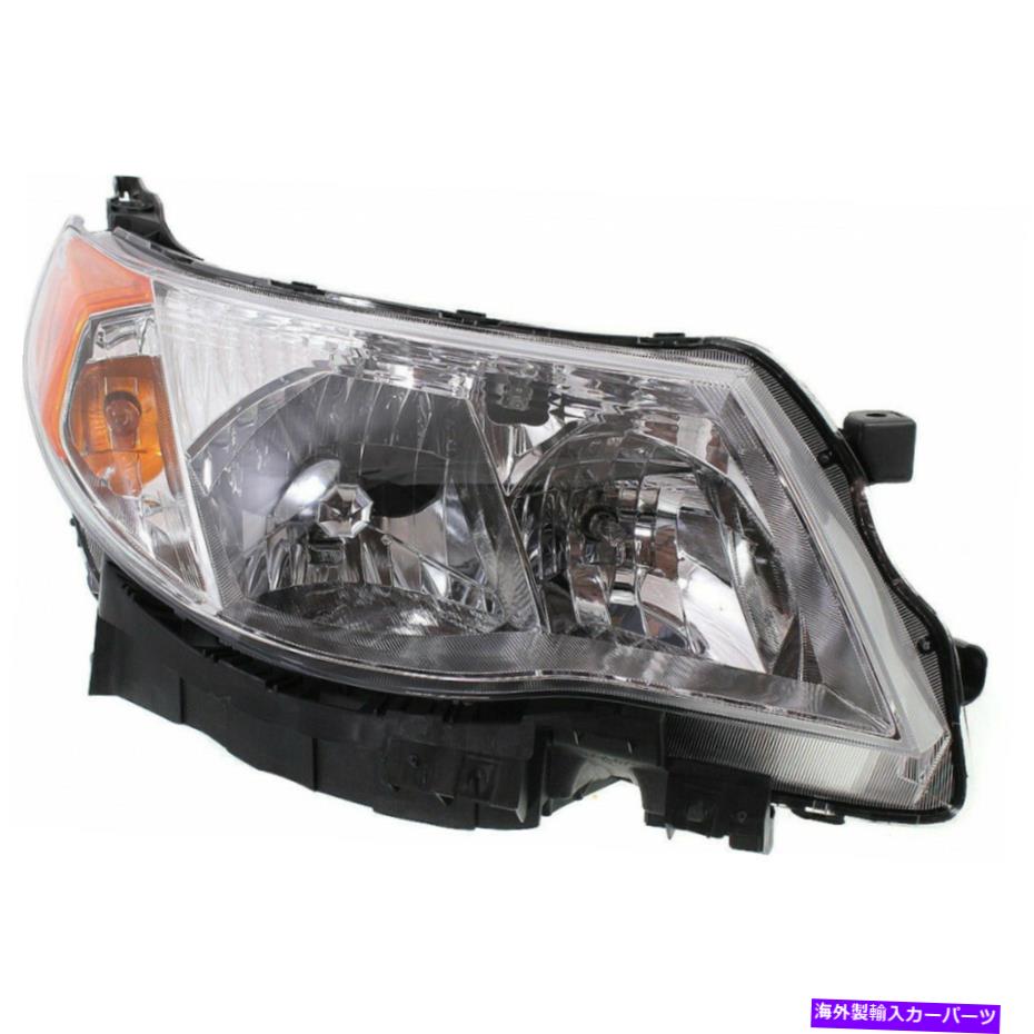 USヘッドライト SU2503132 2009-2013 Subaru Forester旅客ヘッドライト電球を含む。ドット SU2503132 Fits 2009-2013 Subaru Forester Passenger Headlight Bulbs Incl. DOT【並行輸入品】