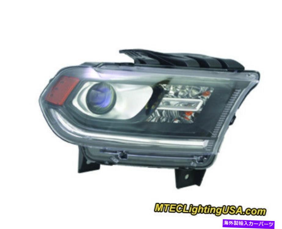 USヘッドライト Dodge Durango 2014-2015用TYC NSF右側ハロゲンランプアセンブリ TYC NSF Right Side Halogen Headlight Lamp Assembly for Dodge Durango 2014-2015【並行輸入品】