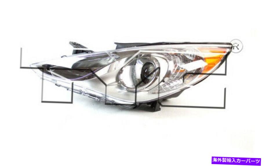 USヘッドライト Hyundai Sonata GLS 2011-2014モデルのTYC左運転側ハロゲンヘッドライト TYC Left Driver Side Halogen Headlight for Hyundai Sonata GLS 2011-2014 Models【並行輸入品】