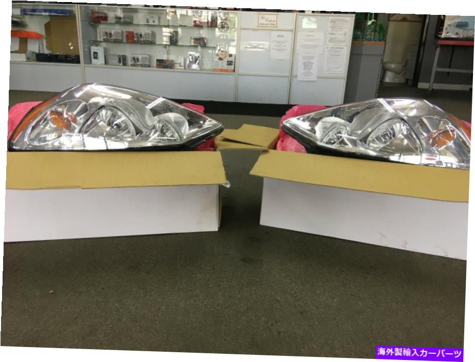 USヘッドライト OEMオリジナルGM Pontiac G6 2005-2009左右のヘッドライトアセンブリ OEM Original GM Pontiac G6 2005-2009 Left & Right Headlight Assemblies【並行輸入品】