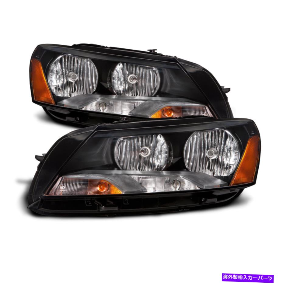 USヘッドライト ヘッドライトセダンセットドライバー左助手席右フィット2012-2015フォルクスワーゲンパサート Headlight Sedan Set Driver Left Passenger Right Fits 2012-2015 Volkswagen Passat【並行輸入品】