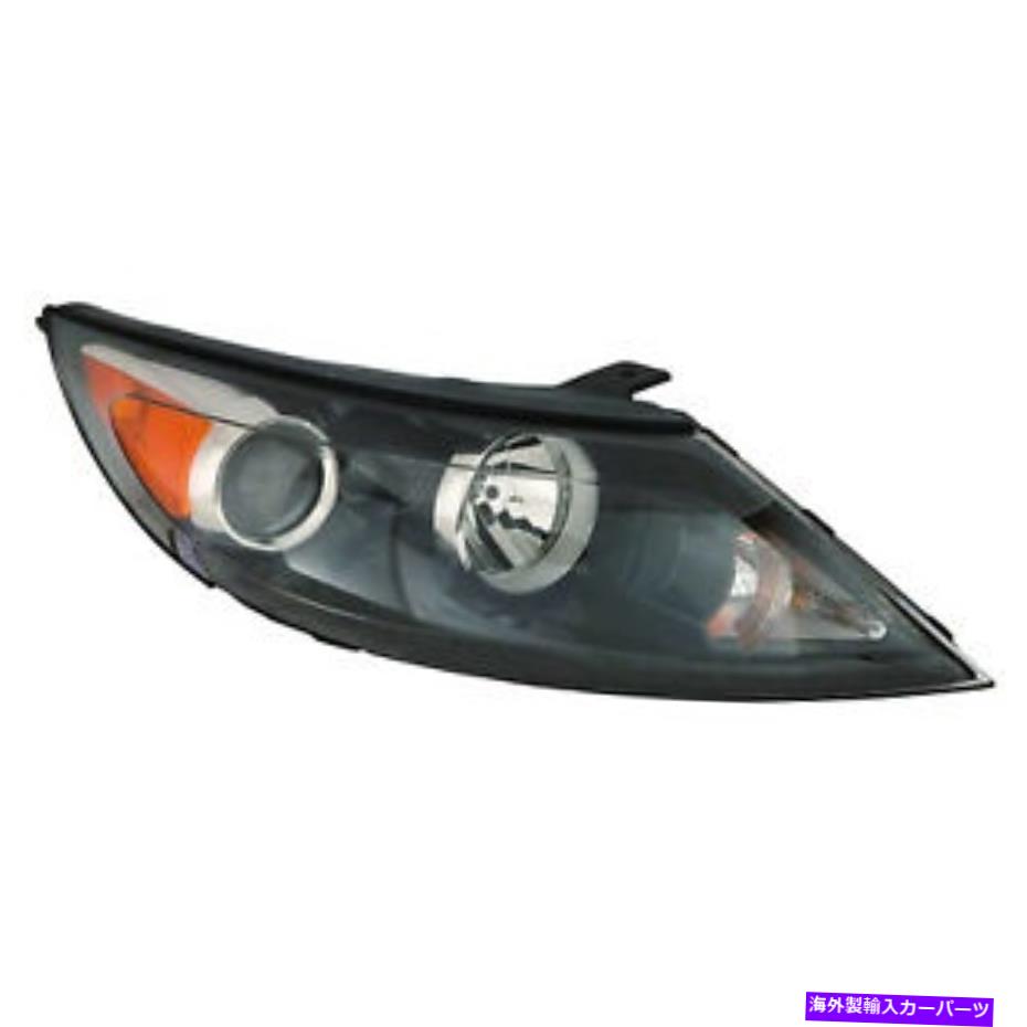 USヘッドライト KI2503148Cヘッドランプアセンブリ旅客側、ハロゲン KI2503148C Head Lamp Assembly Passenger Side, Halogen【並行輸入品】