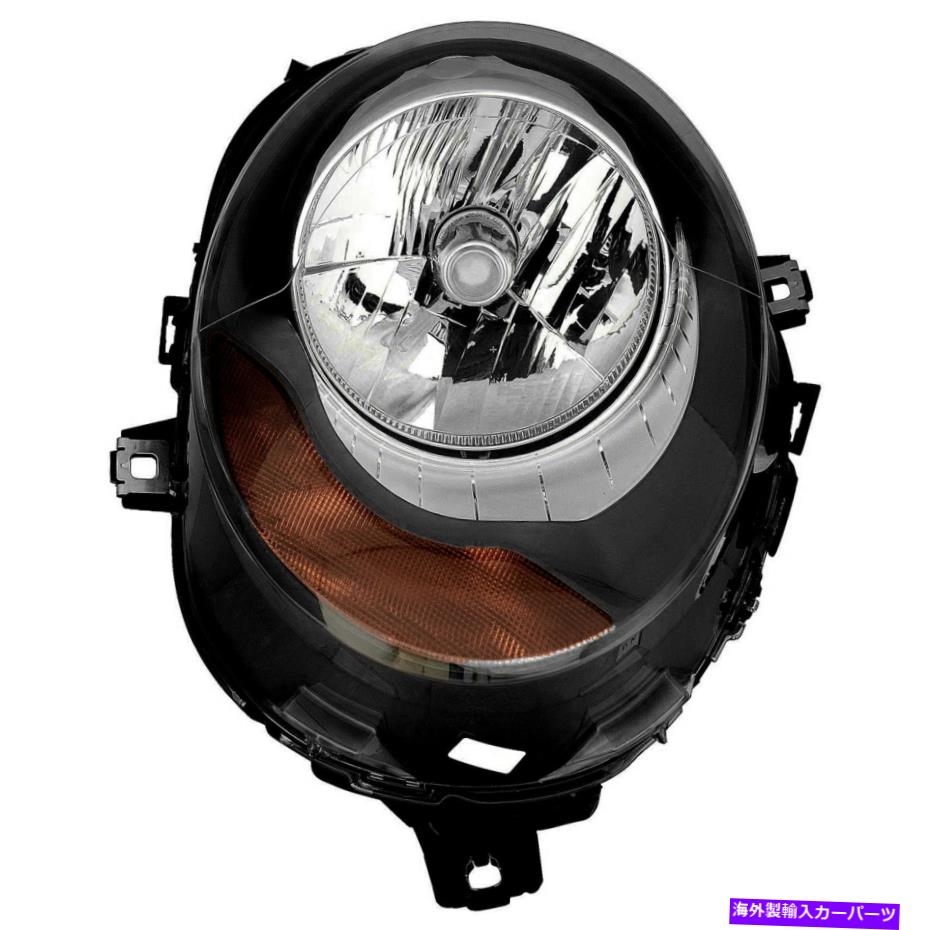USヘッドライト ヘッドライトアセンブリ（W /琥珀）W /右乗客側14~17ミニクーパー Headlight Assembly (w/Amber) w/Bulb Right Passenger Side for 14-17 Mini Cooper【並行輸入品】