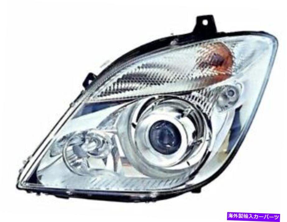 USヘッドライト キセノンヘッドライトフロントランプ左フィットメルセデススプリンターW906 906ボックスバス2006- Xenon Headlight Front Lamp LEFT Fits MERCEDES Sprinter W906 906 Box Bus 2006-【並行輸入品】
