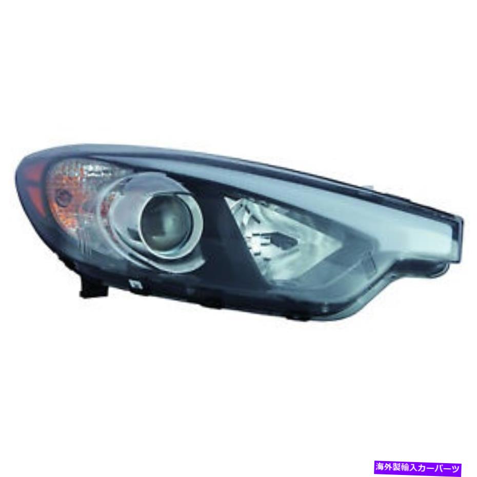 USヘッドライト KI2503170C助手席側ハロゲンヘッドライトアセンブリ KI2503170C PASSENGER SIDE HALOGEN HEADLIGHT ASSEMBLY【並行輸入品】