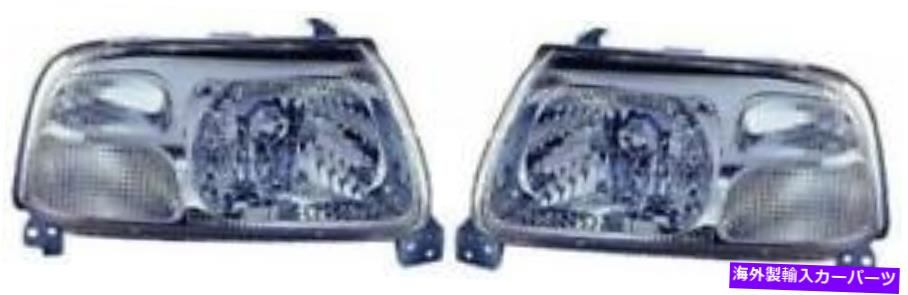 USヘッドライト サイド/ペアフィッツ1999 - 2005年鈴木グランドビタラフロントヘッドライトアセンブリ SIDE/PAIR fits 1999 - 2005 Suzuki Grand Vitara Front Headlight Assembly【並行輸入品】｜Us Custom Parts Shop USDM