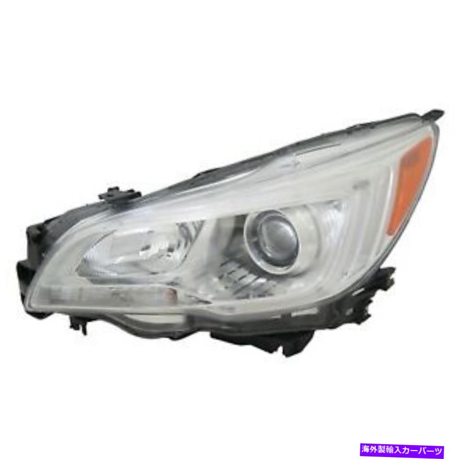 USヘッドライト SU2502151Cドライバーサイドハロゲンヘッドライトアセンブリ SU2502151C DRIVER SIDE HALOGEN HEADLIGHT ASSEMBLY【並行輸入品】