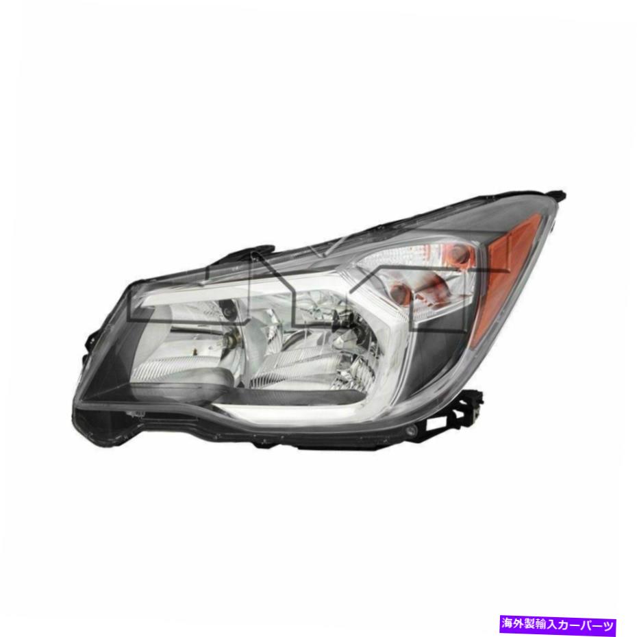 USヘッドライト 2014-2016 Subaru Foresterハロゲンヘッドライトヘッドランプドライバ側LH 2.0L H4 For 2014-2016 Subaru Forester Halogen Headlight Head Lamp Driver Side LH 2.0L H4【並行輸入品】｜Us Custom Parts Shop USDM