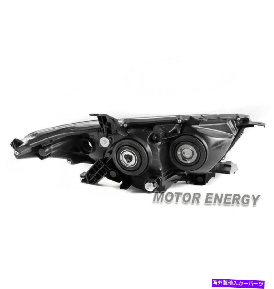 USヘッドライト 11 12 13トヨタハイランダーブラックプロジェクターヘッドライト+ LED DRLキット左+右 FOR 11 12 13 TOYOTA HIGHLANDER BLACK PROJECTOR HEADLIGHT +LED DRL KIT LEFT+RIGHT【並行輸入品】