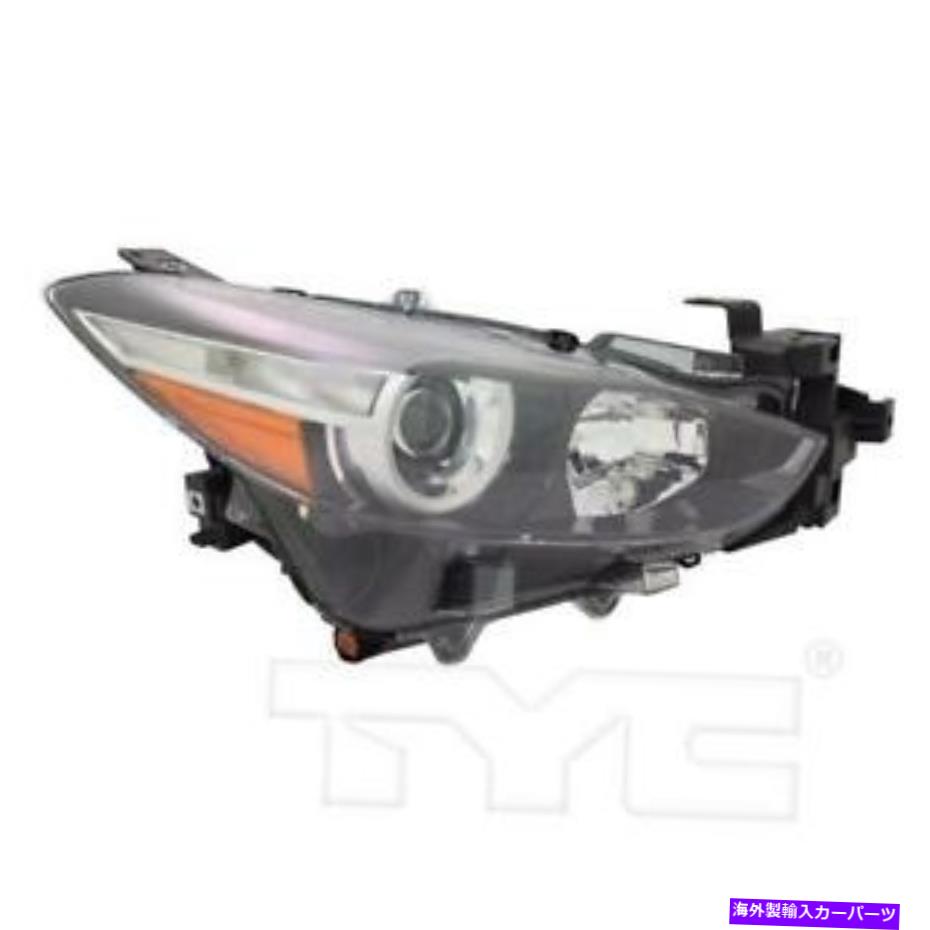 USヘッドライト Headlight 2018 Mazda 3 New Capa am Ass在庫権利 Headlight Fits 2018 Mazda 3 New CAPA AM Assy In Stock Premium Right【並行輸入品】