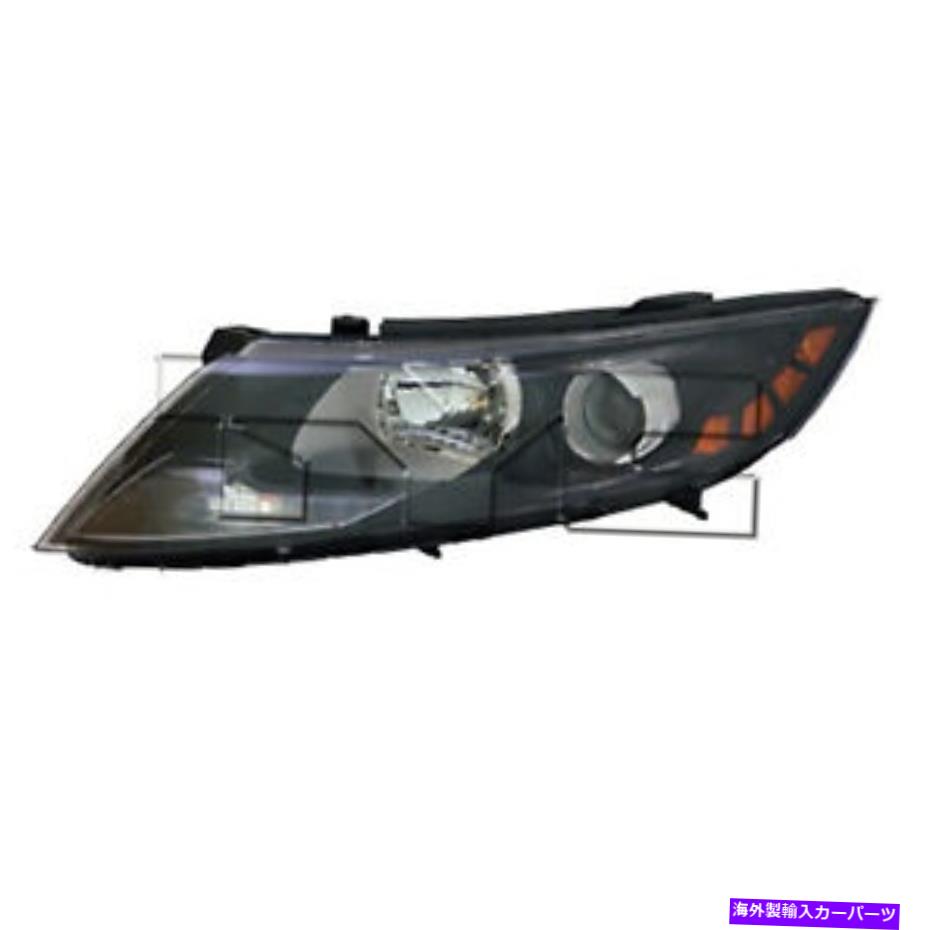 USヘッドライト 新しいアフターマーケット運転者側フロントヘッドランプアセンブリ921014C000 CAPA New Aftermarket Driver Side Front Head Lamp Assembly 921014C000 CAPA【並行輸入品】