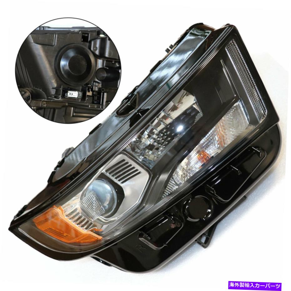 USヘッドライト 【右側】2015-2018 Ford Edge Chromeのハロゲンプロジェクターヘッドライトヘッドランプ 【Right Side】 Halogen Projector Headlight Headlamp For 2015-2018 Ford Edge Chrome【並行輸入品】｜Us Custom Parts Shop USDM