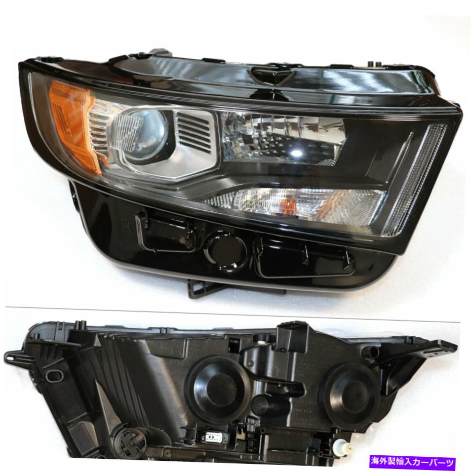 USヘッドライト 15-18フォードエッジ右助手席側プロジェクターヘッドライトヘッドランプ用 FOR 15-18 FORD EDGE RIGHT PASSENGER SIDE PROJECTOR HEADLIGHT HEAD LAMPS【並行輸入品】