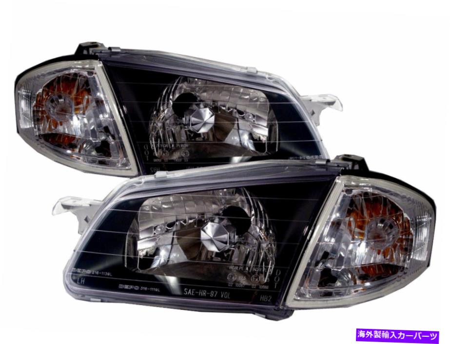 USヘッドライト Lynx BJ 1998-2000 Sedan / Wagon Clear Headlight Headlamp Black V1 Ford LHD Lynx BJ 1998-2000 Sedan/Wagon Clear Headlight Headlamp BLACK V1 for FORD LHD【並行輸入品】|Us Custom Parts Shop USDM