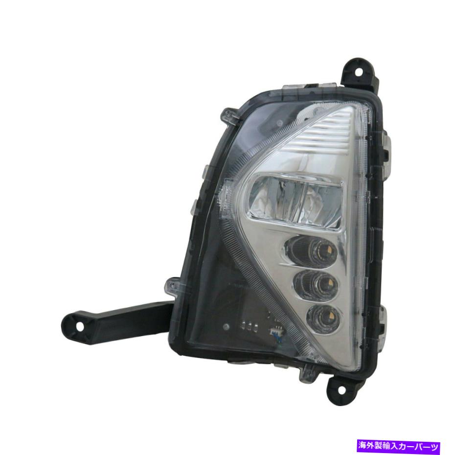 USヘッドライト TOYOTA PRIUS 2016-2018のためにTO2592137C運転側の交換用のフォグランプ For Toyota Prius 2016-2018 Replace TO2592137C Driver Side Replacement Fog Light【並行輸入品】