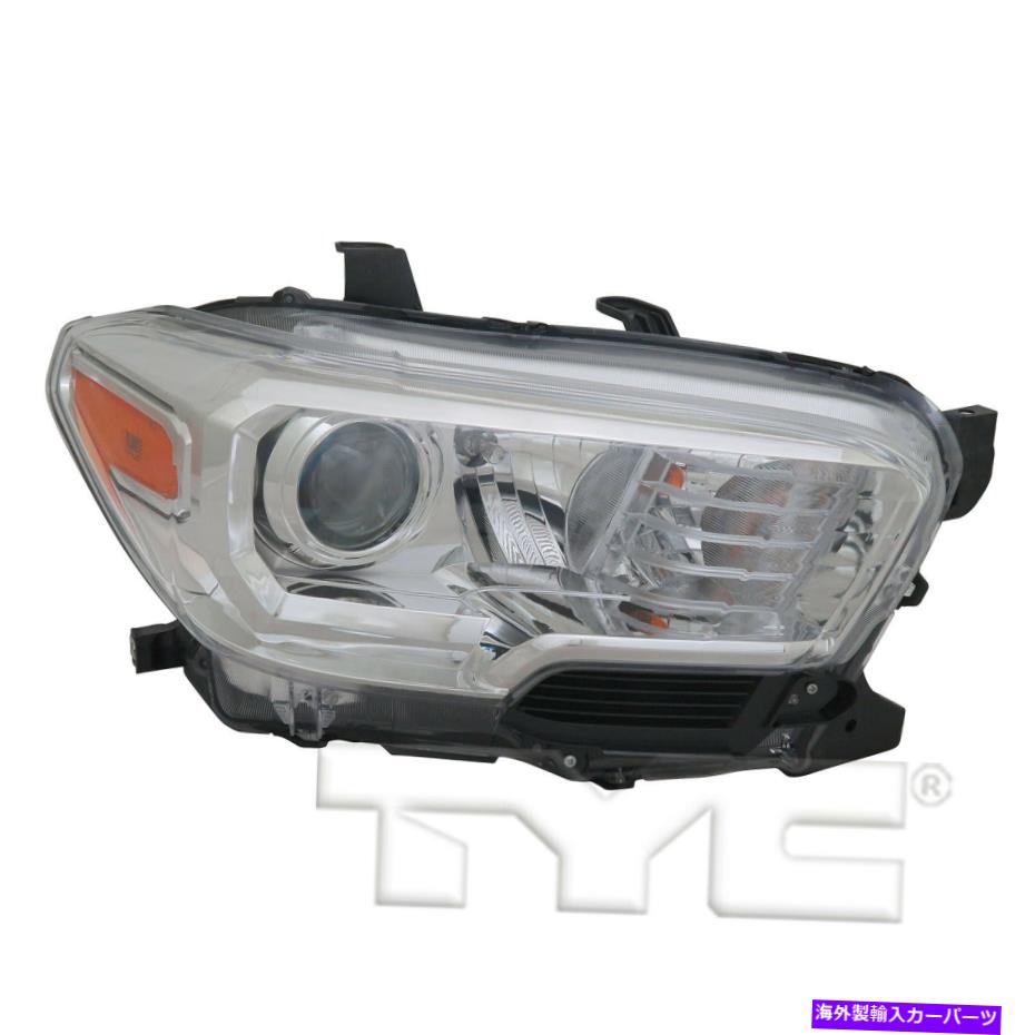 USヘッドライト 16-18トヨタタコマw / O LED DRLクロム乗客のためのハロゲンヘッドライトランプ Halogen Headlight Lamp for 16-18 Toyota Tacoma w/o LED DRL Chrome Passenger【並行輸入品】｜Us Custom Parts Shop USDM