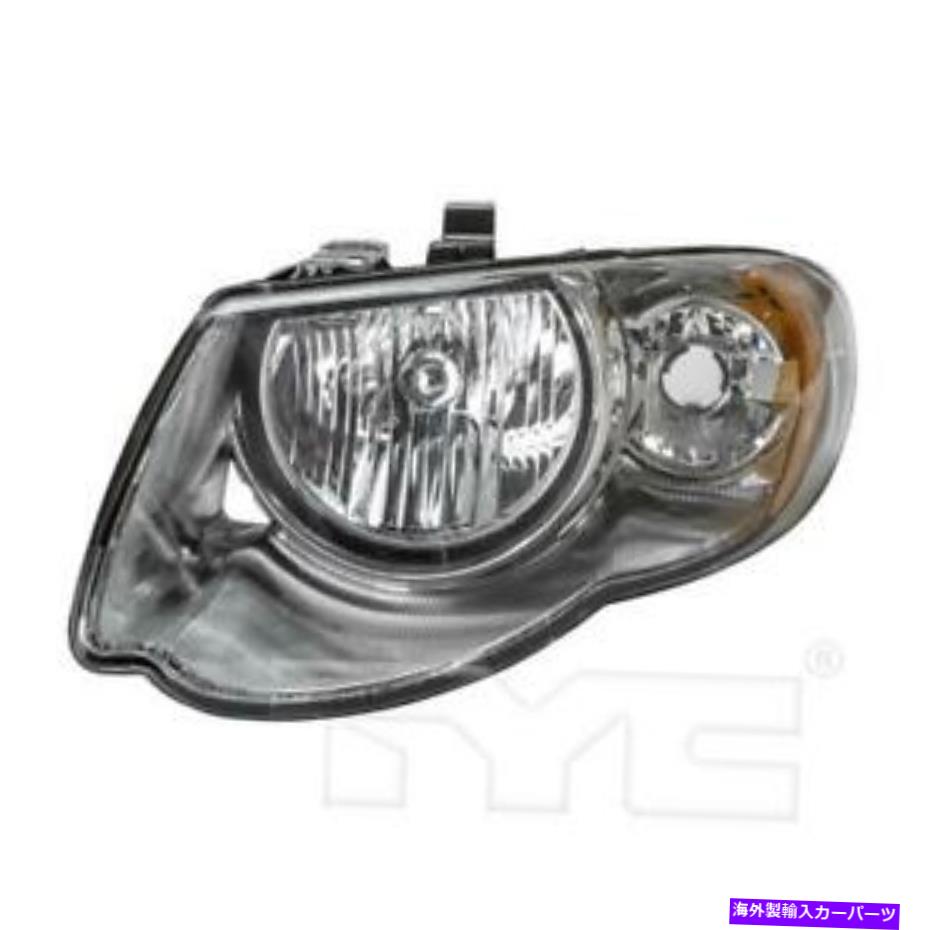 USヘッドライト Headlightは2007年の町と国の新しいカーパam Assyの在庫が残っています Headlight Fits 2007 Town & Country New CAPA AM Assy In Stock Premium Left【並行輸入品】｜Us Custom Parts Shop USDM