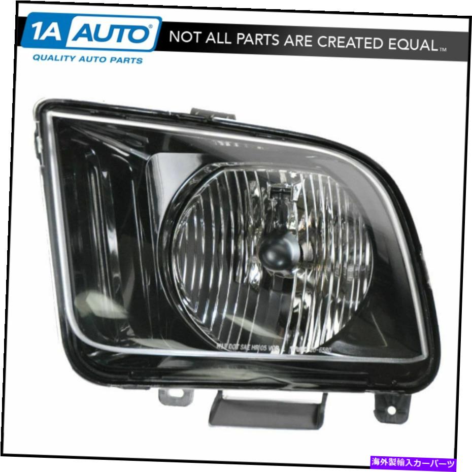USヘッドライト Headlight Headlampドライバサイドは05-06 Ford Mustangのために新しいLHを残しました Headlight Headlamp Driver Side Left LH NEW for 05-06 Ford Mustang【並行輸入品】