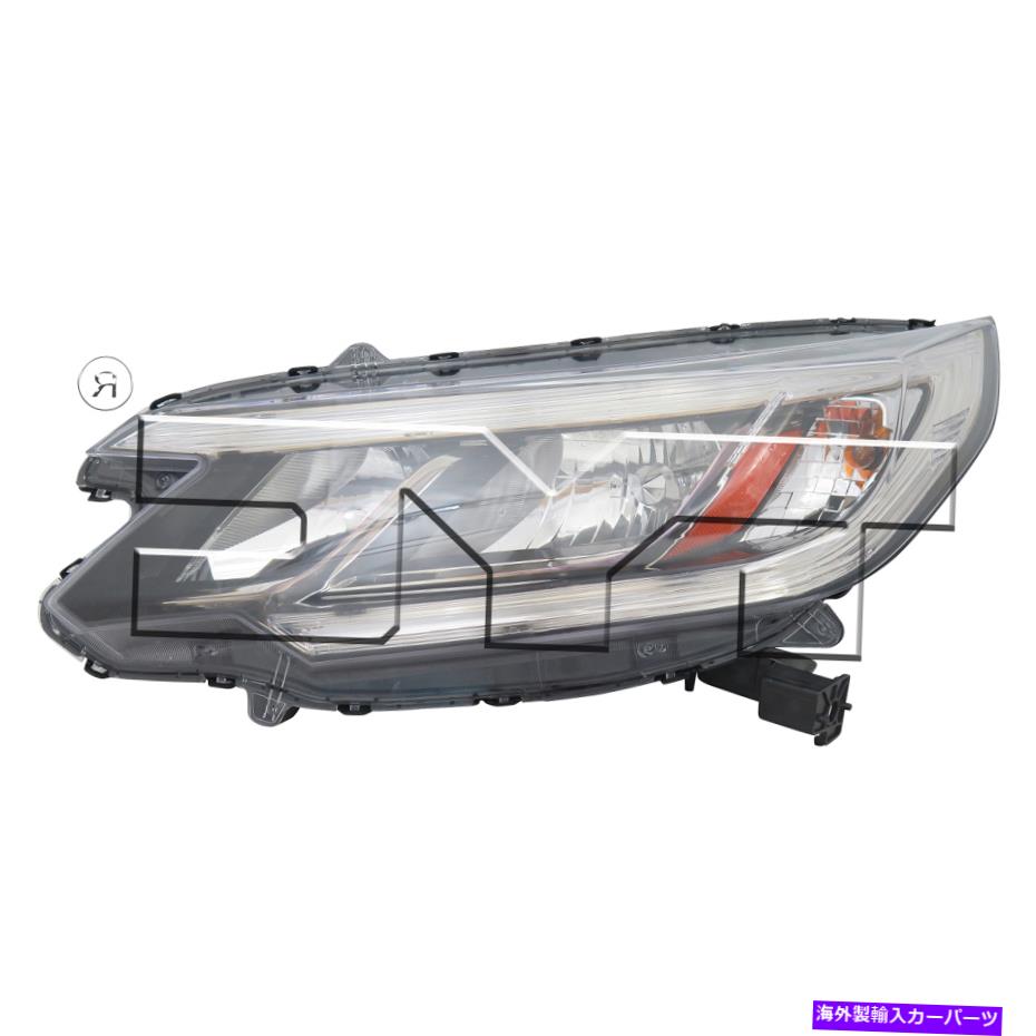 USヘッドライト 15-16ホンダCR-V LX用ハロゲンw / o LED DRLヘッドライトフロントランプ左のドライバ Halogen w/o LED DRL Headlight Front Lamp Left Driver for 15-16 Honda CR-V LX【並行輸入品】 52,883円