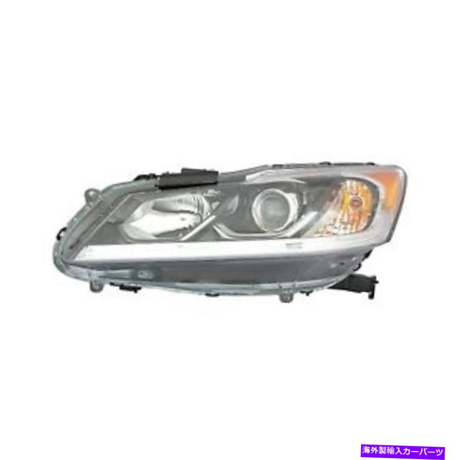 USヘッドライト HO2502168Cドライバ側の交換ヘッドライトを交換するHonda Accord 2016-2017 For Honda Accord 2016-2017 Replace HO2502168C Driver Side Replacement Headlight【並行輸入品】