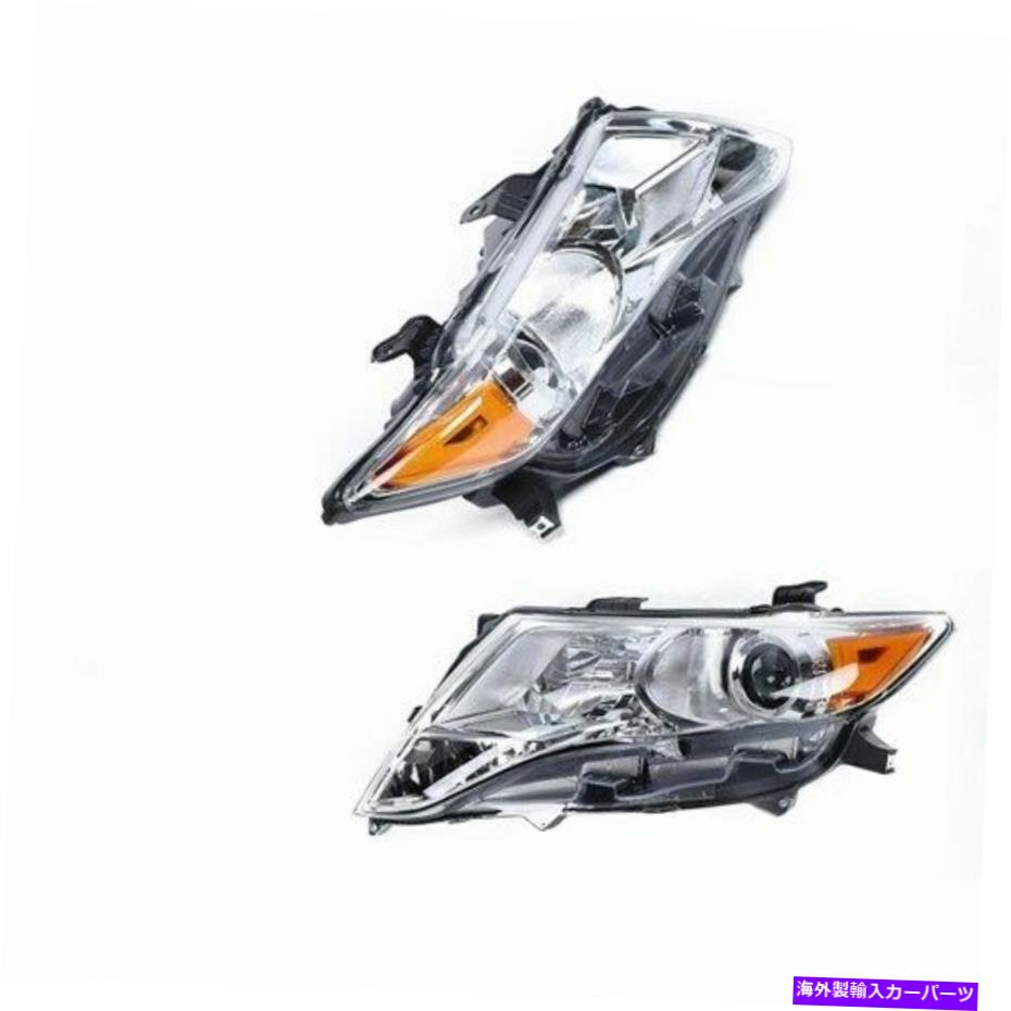 USヘッドライト FITS 2009-2016トヨタVenzaヘッドライトペア左右/乗客＆ドライバーNEW Fits 2009-2016 TOYOTA VENZA HEADLIGHT PAIR RIGHT & LEFT / PASSENGER&DRIVER New【並行輸入品】