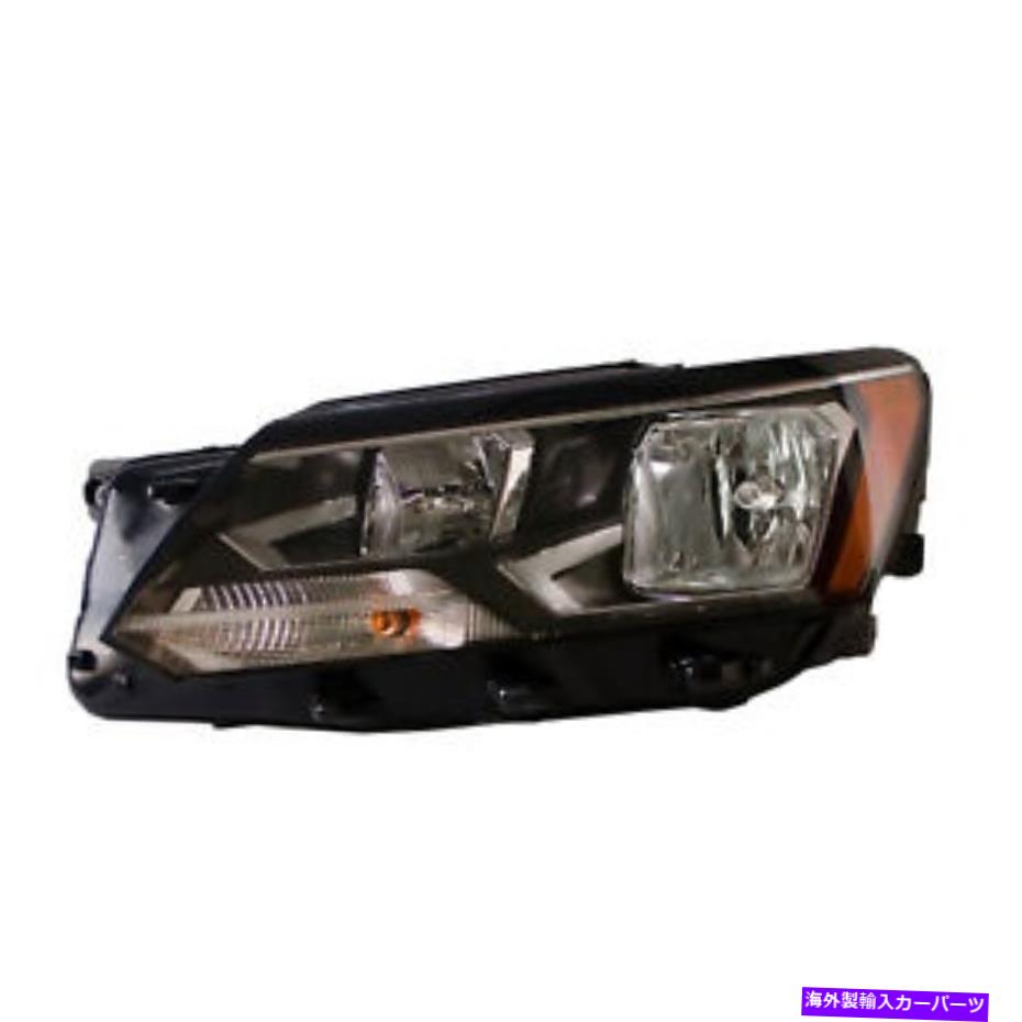 USヘッドライト VW2502164C新しい取り替えドライバハロゲンヘッドライトアセンブリは2016-19 Passat VW2502164C New Replacement Driver Halogen Headlight Assembly Fits 2016-19 Passat【並行輸入品】｜Us Custom Parts Shop USDM