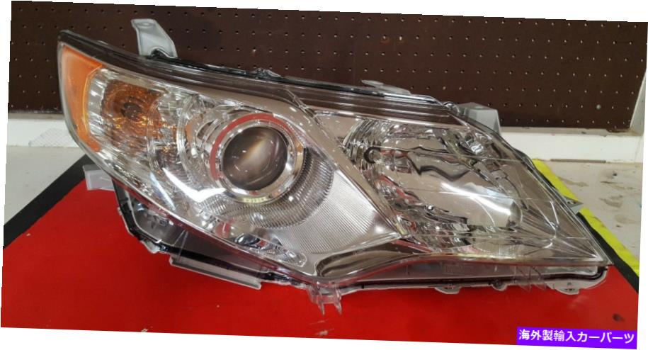 USヘッドライト ヘッドライトアセンブリ - NSF認定右TYC 20-9221-00-1フィット12-14トヨタカムリ Headlight Assembly-NSF Certified Right TYC 20-9221-00-1 fits 12-14 Toyota Camry【並行輸入品】