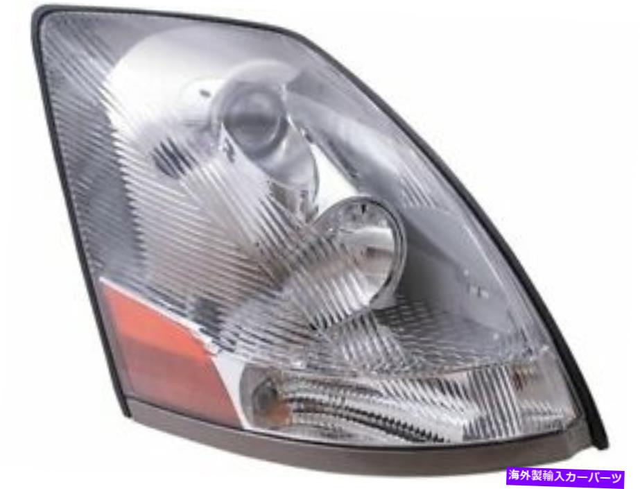 USヘッドライト Brock 47NJ45B右ヘッドライトアセンブリは2004-2018 Volvo VNLに収まります Brock 47NJ45B Right Headlight Assembly Fits 2004-2018 Volvo VNL【並行輸入品】