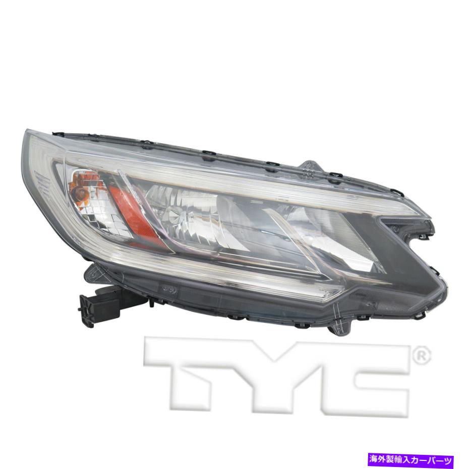 USヘッドライト 15-16ホンダCR-V / CRV LX（W / O LED DRL）右乗客用ヘッドライトフロントランプ Headlight Front Lamp for 15-16 Honda CR-V/CRV LX (w/o LED DRL) Right Passenger【並行輸入品】