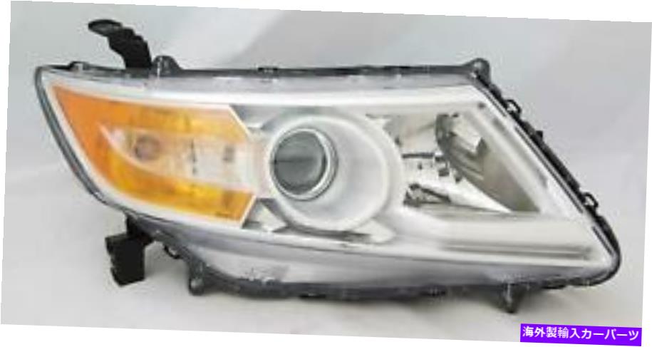 USヘッドライト 11 12 13ホンダオデッセイヘッドランプアセンブリ、アフターマーケット 11 12 13 HONDA ODYSSEY Headlamp Assembly Left, Aftermarket【並行輸入品】