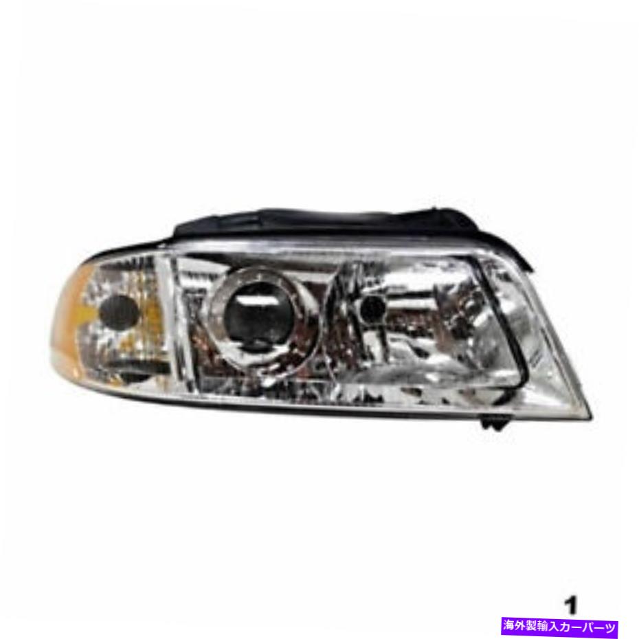 USヘッドライト 1999年のad A4 / S4ヘッドライト右助手席側 Fits For 1999 AD A4 / S4 Headlight Right Passenger Side【並行輸入品】