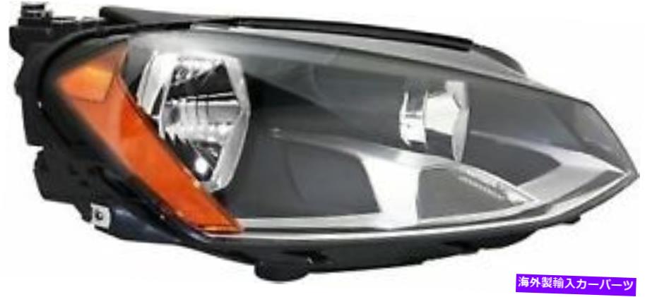 USヘッドライト 2015年フォルクスワーゲンゴルフ、GTI用右ヘッドランプアセンブリコンポジット Right Headlamp Assembly Composite for 2015 Volkswagen Golf, GTI【並行輸入品】 52,016円