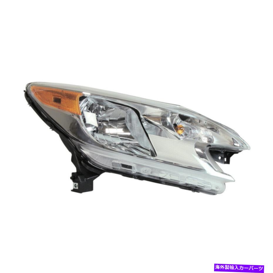 USヘッドライト Headlight Assembly-Capa認定右TYCフィット14-16日産逆 Headlight Assembly-Capa Certified Right TYC fits 14-16 Nissan Versa Note【並行輸入品】
