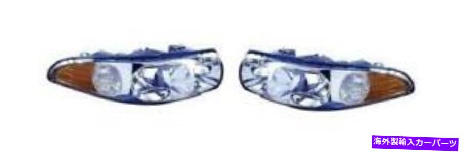 USヘッドライト サイド/ペアフィッツ2000 - 2005 Buick Lesabreフロントヘッドライトアセンブリの交換 SIDE/PAIR fits 2000 - 2005 Buick LeSabre Front Headlight Assembly Replacement【並行輸入品】｜Us Custom Parts Shop USDM