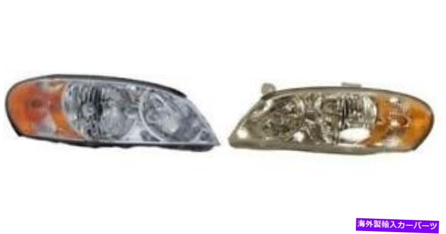 USヘッドライト サイド/ペアフィッツ2002 - 2004 Kia Spectraフロントヘッドライトアセンブリの交換 SIDE/PAIR fits 2002 - 2004 Kia Spectra Front Headlight Assembly Replacement【並行輸入品】