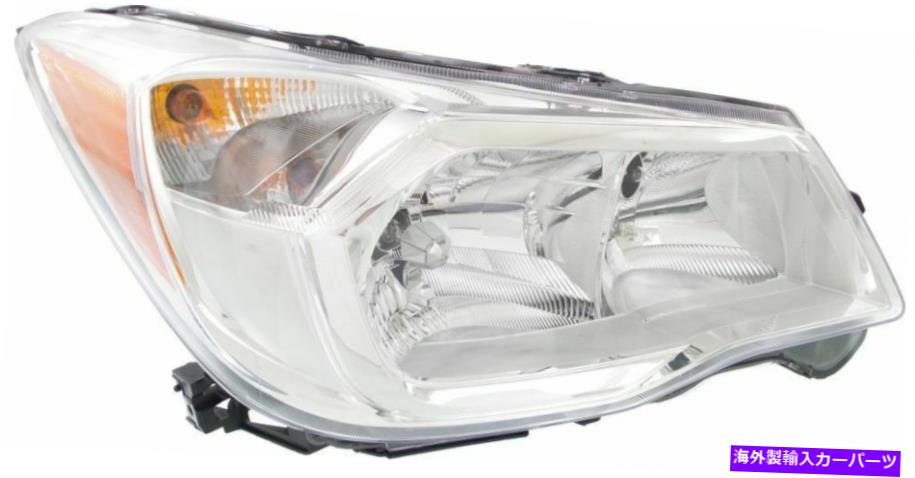 Clear Fog Light Set For 2014-2016 Subaru Forester 2.5 – Includes Bezels & Bulbs, Halogen