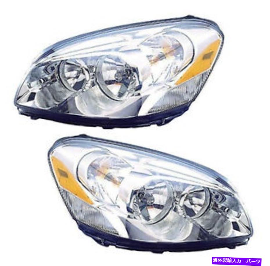 【楽天市場】USヘッドライト 2006年2007 2008 2009 Buick Lucerne CXヘッドライトペアセット For 2006
