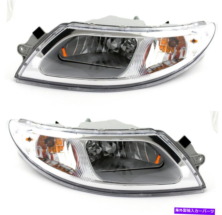 USヘッドライト 2002-2016国際Durastar（4000シリーズ）ヘッドライトペアセット For 2002-2016 International Durastar(4000 Series) Headlights Pair Set【並行輸入品】