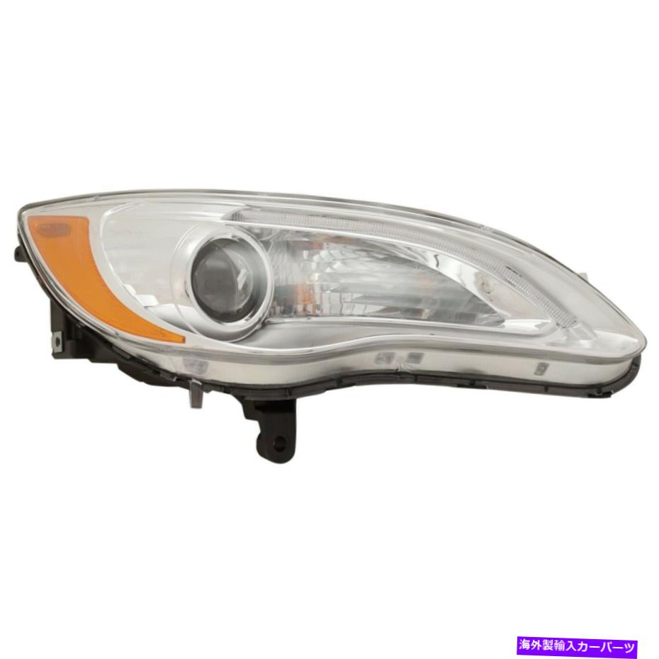 USヘッドライト 2011-2014 Chrysler 200旅客側Capaのヘッドライト Headlight For 2011-2014 Chrysler 200 Passenger Side CAPA【並行輸入品】