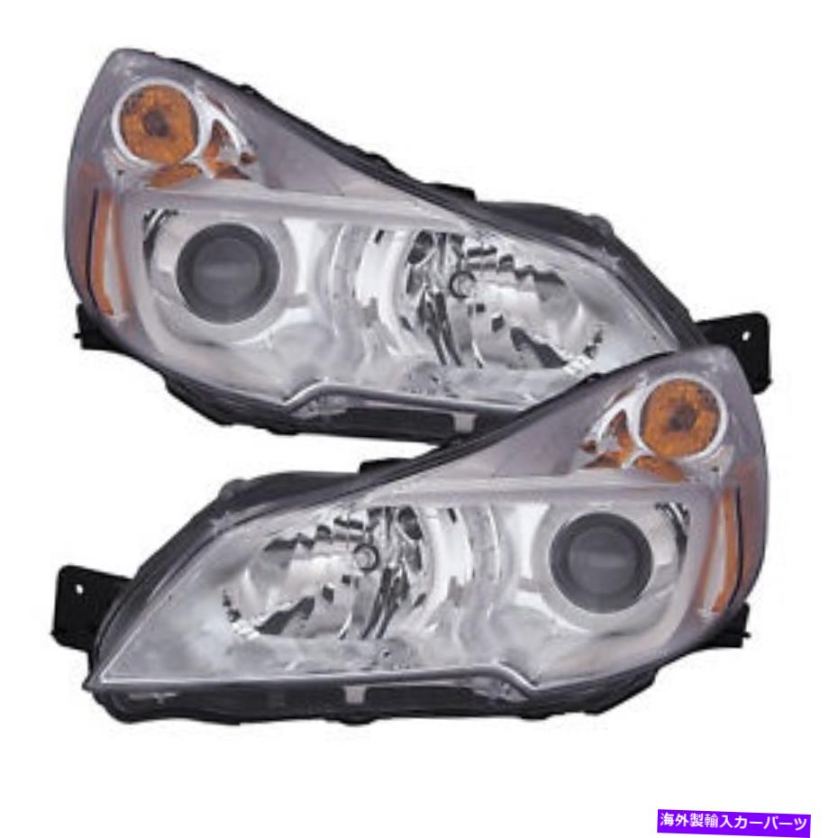 USヘッドライト Headlight Chromeハロゲン左右のセット2013-2014 Subaru outback Headlight Chrome Halogen Left And Right Set For 2013-2014 Subaru Outback【並行輸入品】