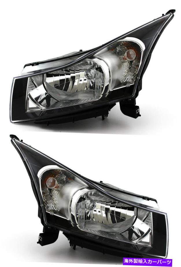 USヘッドライト 2013年2013年2014年のChevrolet Cruzeヘッドライトペアセット For 2012 2013 2014 Chevrolet Cruze Headlights Pair Set【並行輸入品】